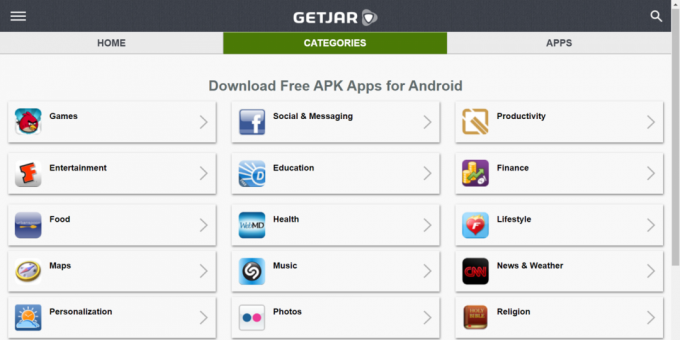 Kam sťahovať aplikácie pre Android: GetJar