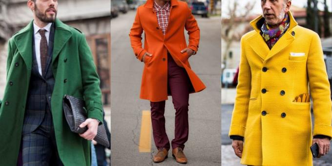 Letné predaj odevov a obuvi pre mužov: Farebný Coat