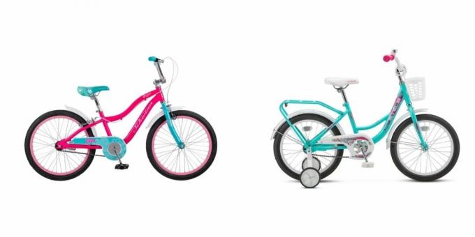 Darčeky k narodeninám pre dievča už 7 rokov: bicykel