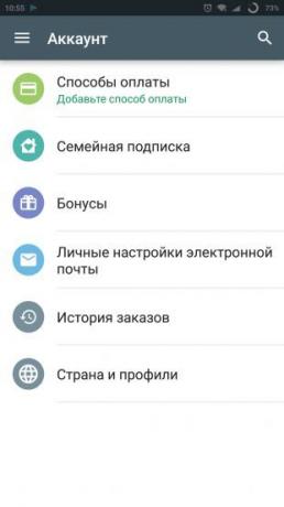 android Google Play: family PRIHLÁSENIE