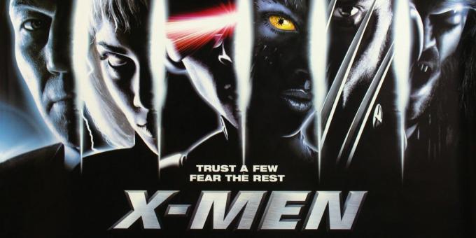 Plagát prvého filmu X-Men