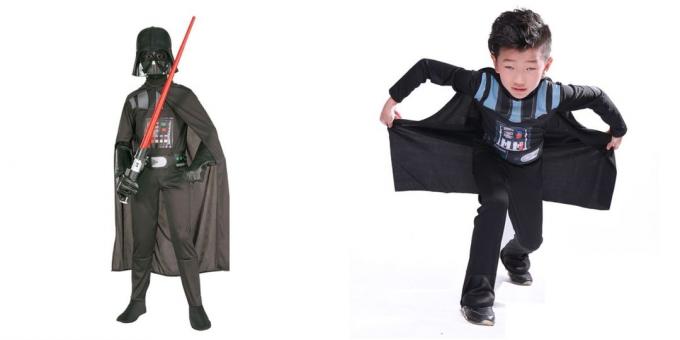 Nový rok kostýmy pre deti: Darth Vader