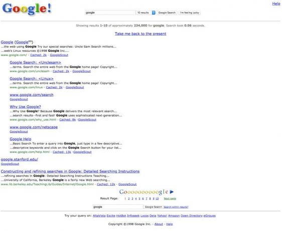 Google vyhľadávanie