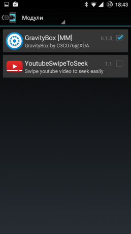 Youtube Swipe usilovať o aktivácii