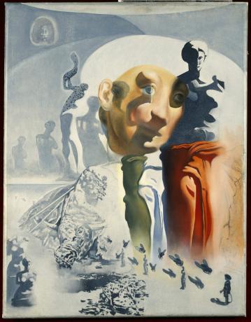 „Halucinogénny toreador“. Salvador Dalí