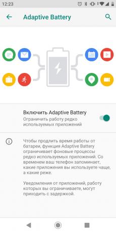 Ako ušetriť životnosť batérie na Android: Adaptívne Batérie