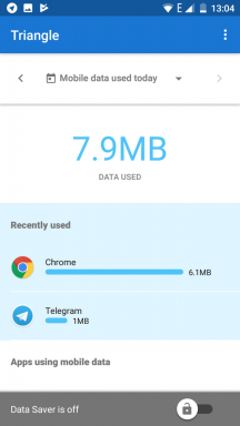Trojuholník - nová aplikácia od Googlu zachovať mobilné dátové prenosy