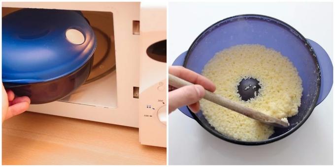 Ako variť quinoa v mikrovlnnej rúre