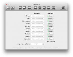 XScope pre OS X: univerzálny opatrenia pre projektantov