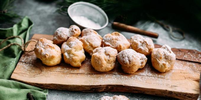 Tvarohové profiteroly