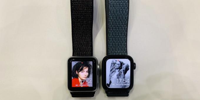 Apple Watch Series 4: Displej