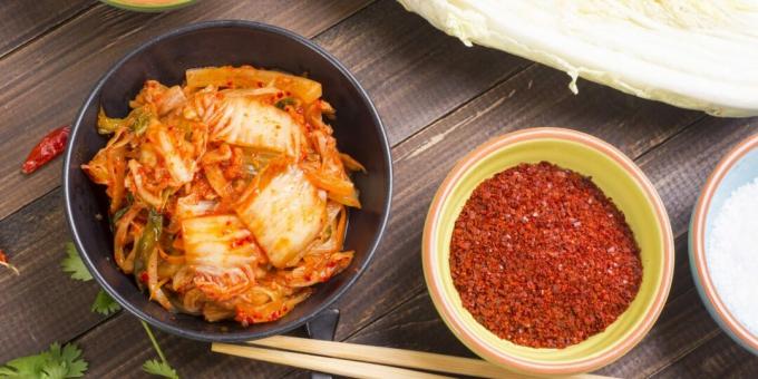Kimchi z čínskej kapusty