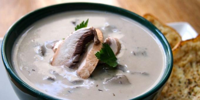 Rýchle a chutné: Hubová polievka