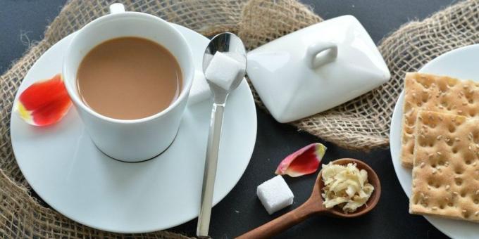 Ginger recepty: zázvor, čaj s mliekom