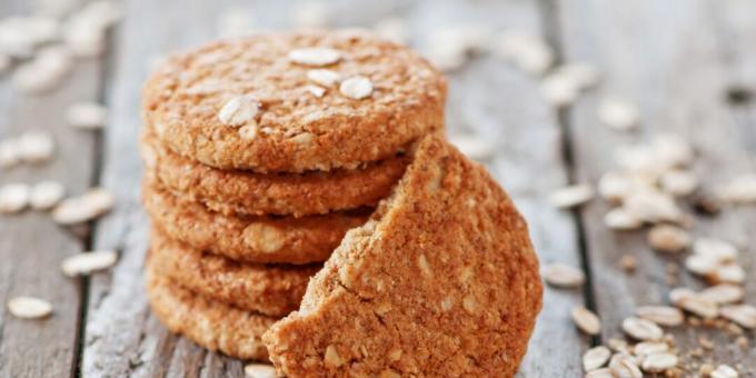Škoricové ovsené sušienky: jednoduchý recept
