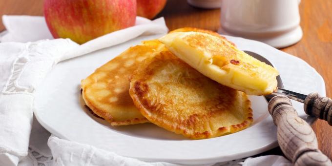 Apple palacinky s kefír