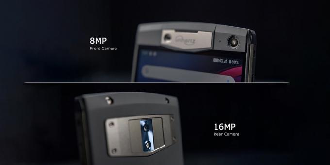 Kamera trvajúce smartphone Unihertz Titan