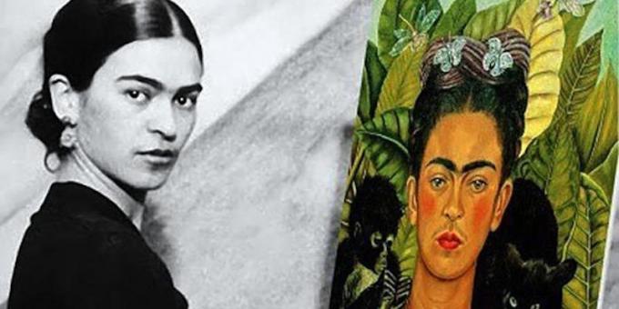 Frida Kahlo so svojím autoportrét