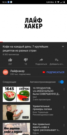 Ako zapnúť nočný režim na YouTube