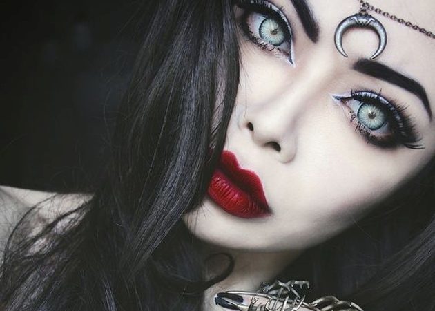 Make-up pre Halloween: čarodejnice 3