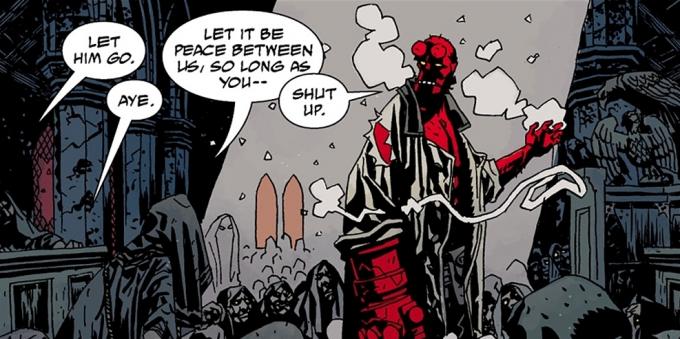 Hellboy: Hellboy Čo môže a čo má s rukou