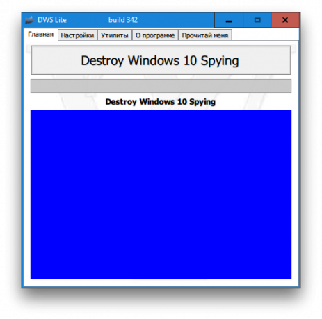 Zničiť Windows 10 špionáže main