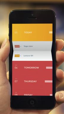 Peek Kalendár - jednoduchý kalendár pre iOS s veľmi zaujímavých funkcií