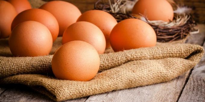 Ako znížiť stres pomocou výživy: vajcia