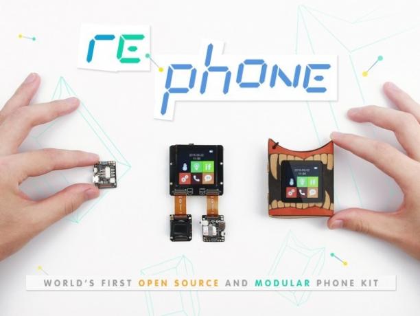 RePhone Kit modulárny smartphony projekt ara