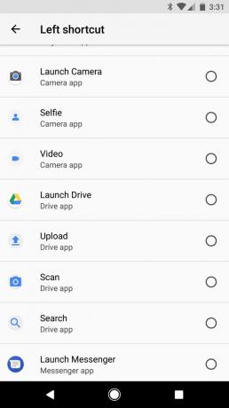 Android O: aplikačné skratky