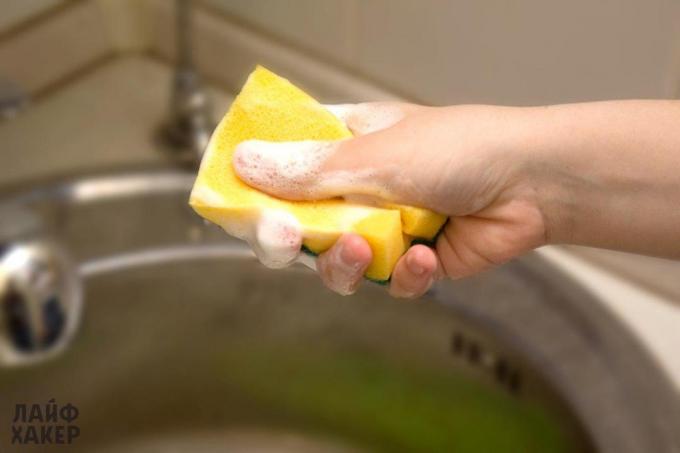 Bezpečné jedlo mydlo peny dobre