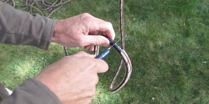 Swing ruky: Cut lano