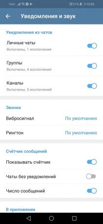 Zmeny Telegram 5.0 pre Android: Telegram-chat