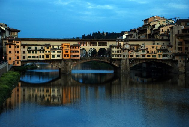 krásne mosty: Ponte Vecchio, Taliansko