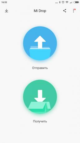 Mi Drop: Ako pre prenos súborov z jedného z Android telefónu do druhého