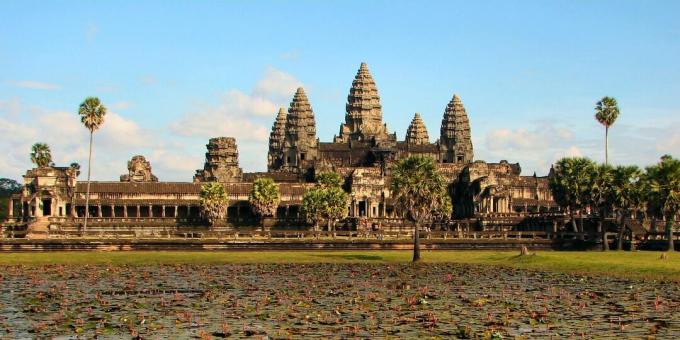 architektonické pamiatky: Angkor Wat