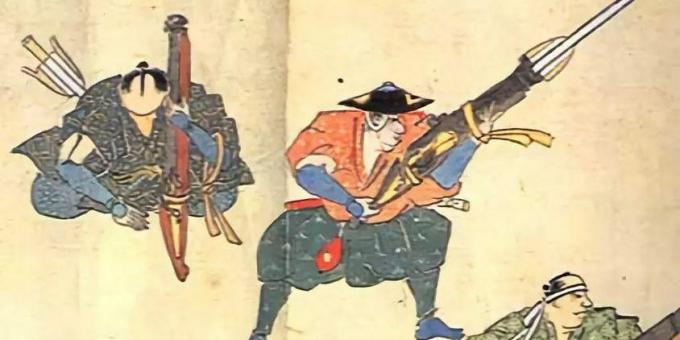 Strelné zbrane sú pre samurajov neprijateľné