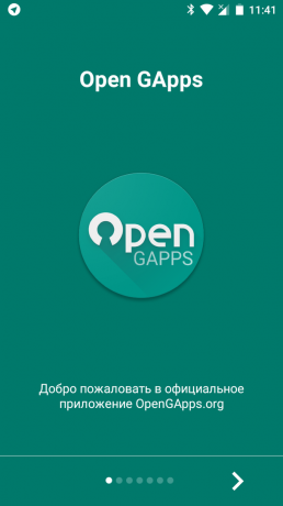 otvorená GAPPS