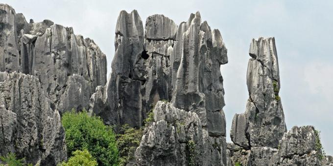 Asian území vedome láka turistov: Shilin kamenný les, Čína