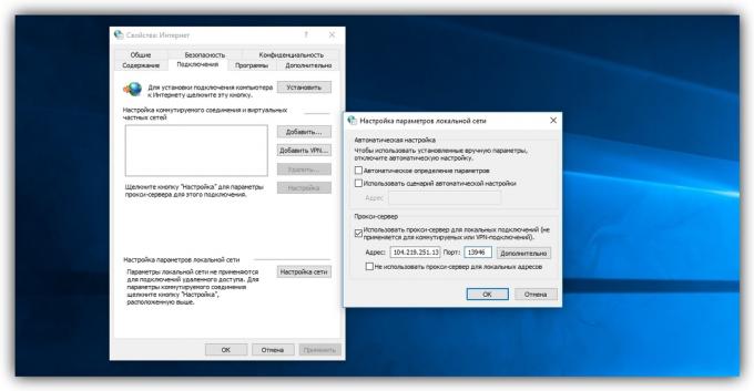 Ako nakonfigurovať proxy v systéme Windows 7 a starších