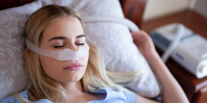 CPAP na liečbu spánkového apnoe
