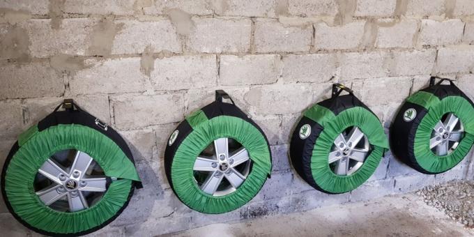 Skladovanie pneumatík: Vyberte si miesto
