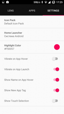 Lens Launcher - inovatívne aplikácie pre rýchle spustenie programov pre systém Android