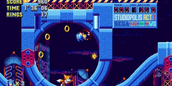 Hry na Nintendo spínač: Sonic Mania Plus