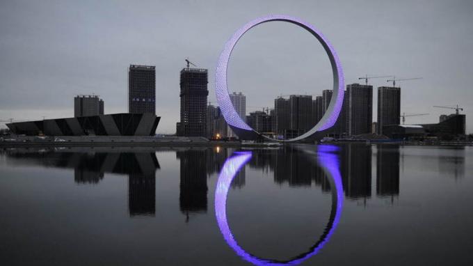 Čínska architektúra, "Ring of Life" sa v meste Fushun