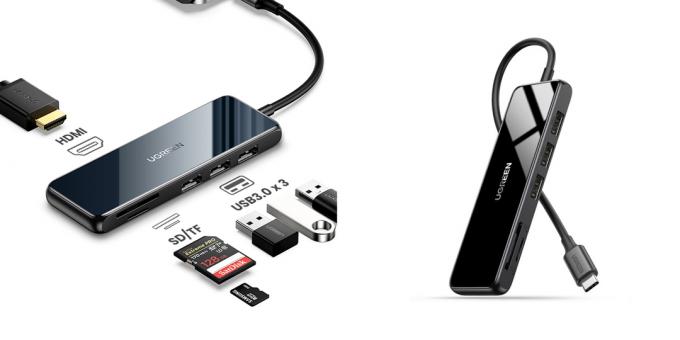 Dokovacia stanica pre laptop: Ugreen USB-C Hub