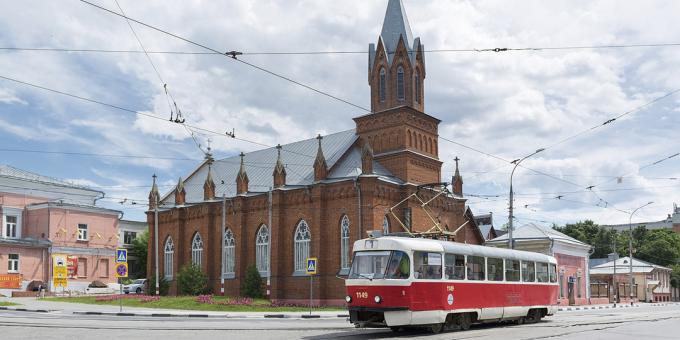 Čo vidieť v Uljanovsku: Evanjelický luteránsky kostol Panny Márie