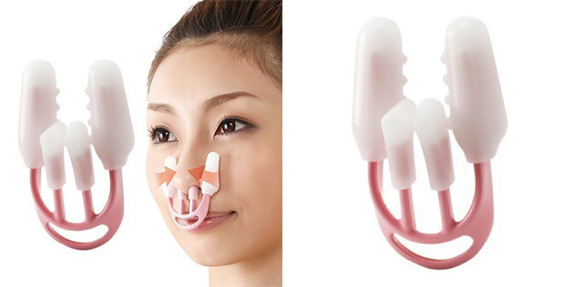 Zariadenie pre korekciu nosa tvaru