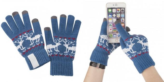 Darčeky pre Nový rok: teplý dotyk rukavice
