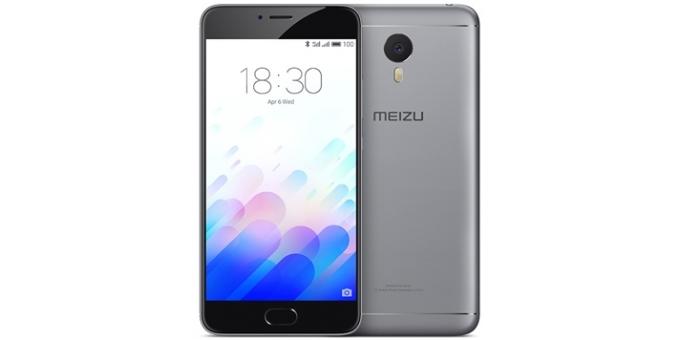 smartphonov Meizu: Meizu M3 Poznámka